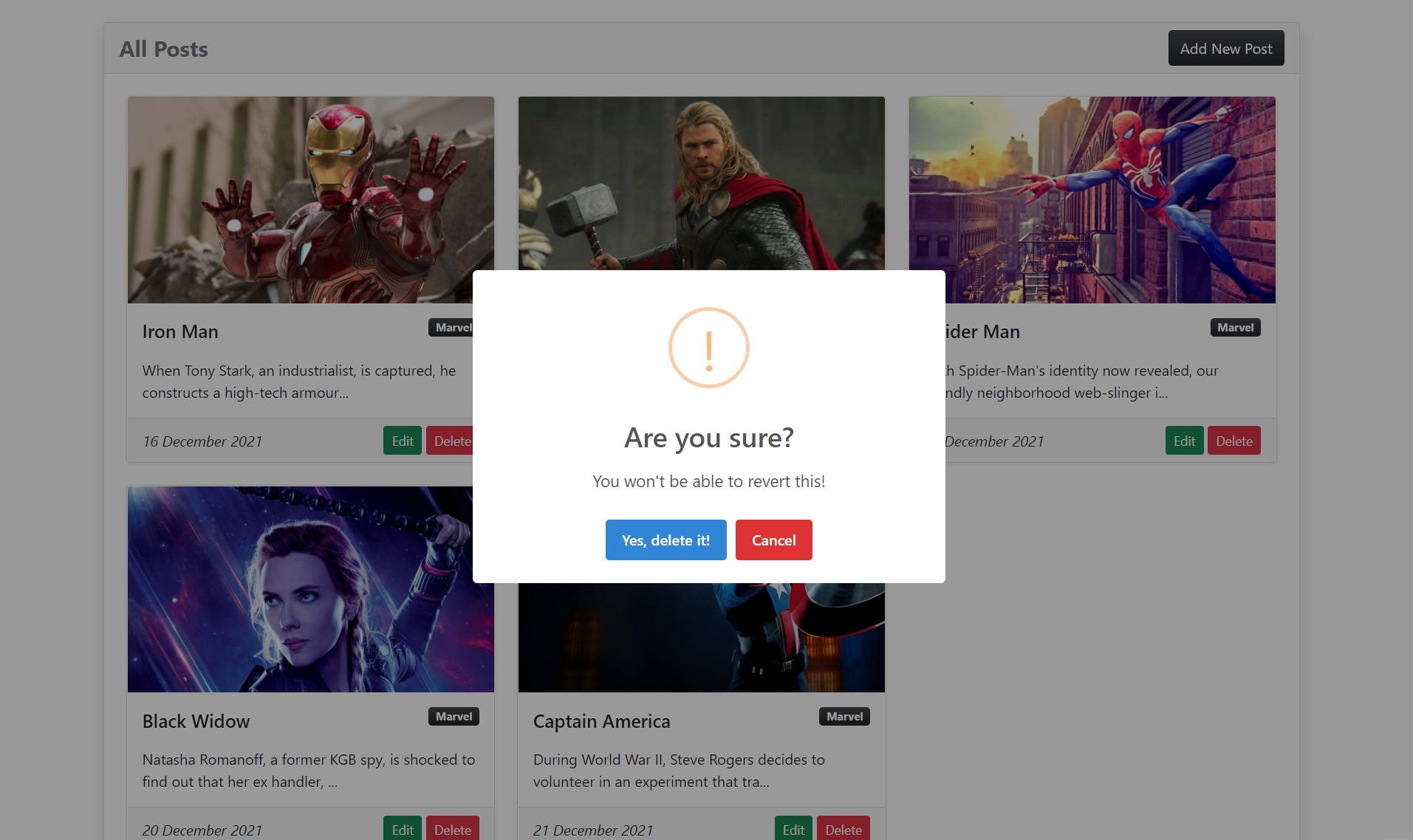 CRUD App Using CodeIgniter 4, Bootstrap 5, jQuery - Ajax