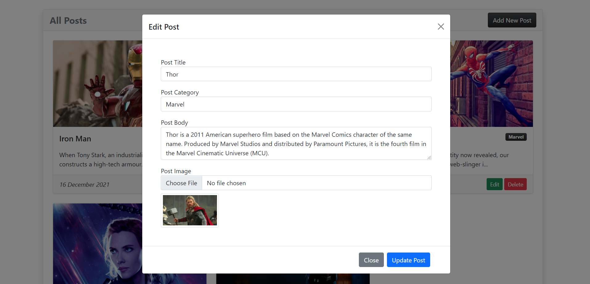 CRUD App Using CodeIgniter 4, Bootstrap 5, jQuery - Ajax